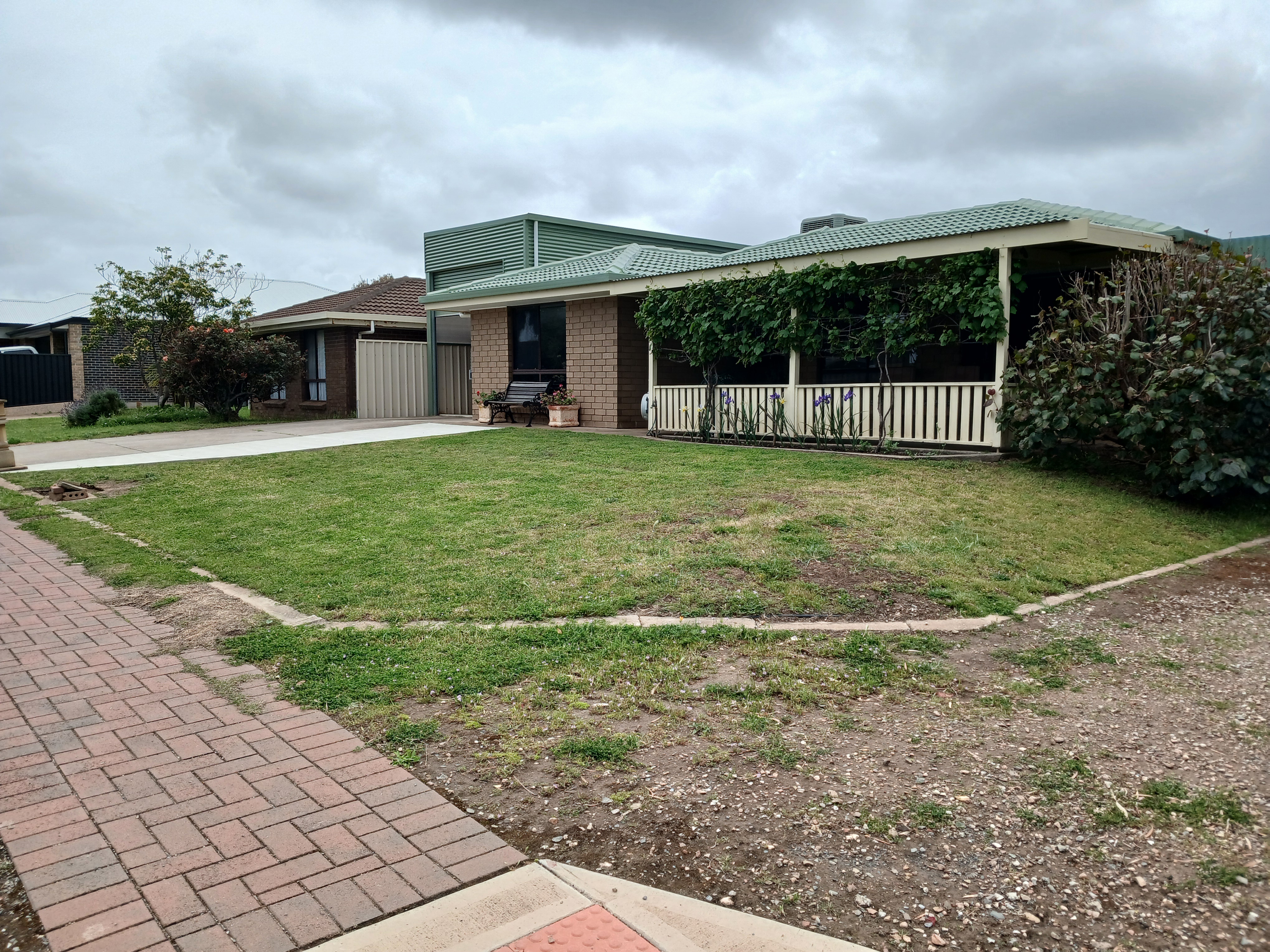 Before transformation - initial site condition